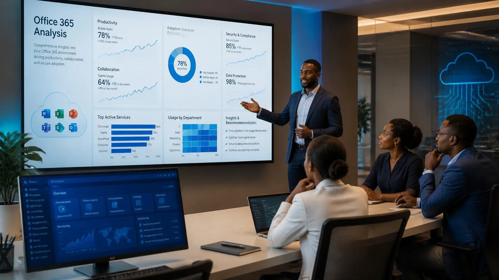 IT consulting and strategy planning session at Breaksky Tech Global Limited